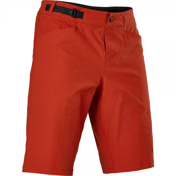 מכנס רכיבה אדום באגי גברים כולל פד FOX RANGER LITE SHORTS