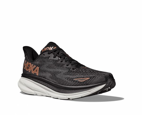 נעלי ריצה נשים HOKA CLIFTON 9 שחור נחושת