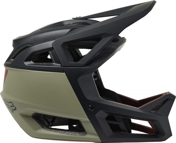 ⁦קסדת שטח מלאה שחורה חומה FOX PROFRAME RS MIPS HELMET⁩ – תמונה ⁦5⁩