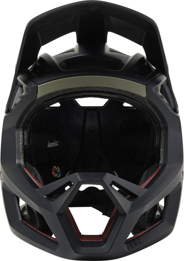 ⁦קסדת שטח מלאה שחורה חומה FOX PROFRAME RS MIPS HELMET⁩ – תמונה ⁦2⁩