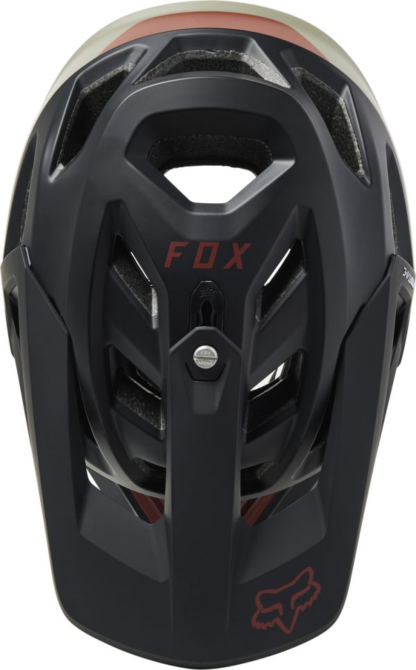 ⁦קסדת שטח מלאה שחורה חומה FOX PROFRAME RS MIPS HELMET⁩ – תמונה ⁦3⁩