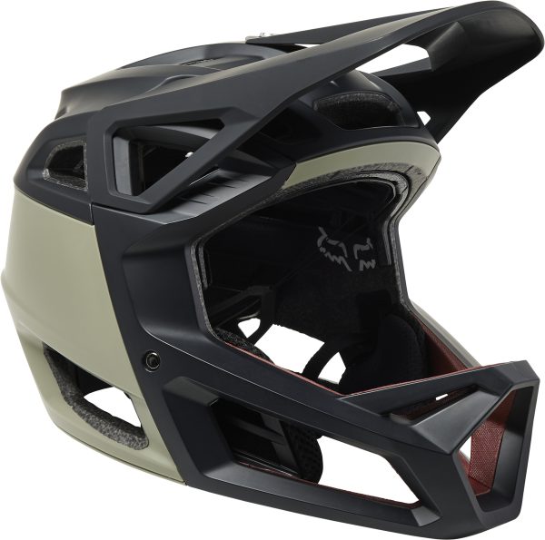 קסדת שטח מלאה שחורה חומה FOX PROFRAME RS MIPS HELMET