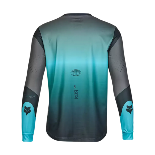 ⁦חולצת רכיבה ילדים FOX YTH RANGER LS JERSEY REVISE טורקיז⁩ – תמונה ⁦2⁩