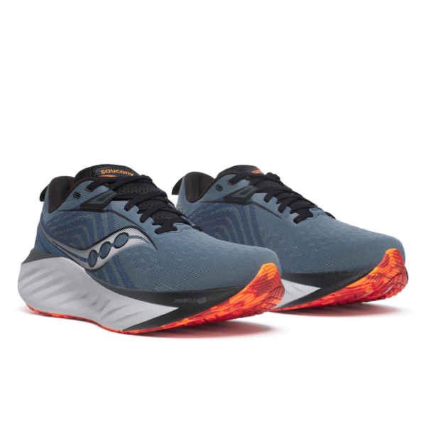 ⁦נעלי ריצה גברים SAUCONY TRIUMPH 22 WIDE כחול⁩ – תמונה ⁦4⁩